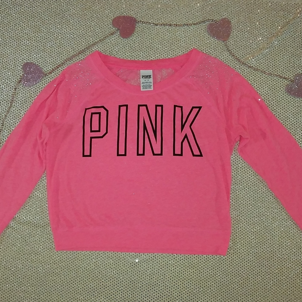 Victoria's secret PINK pullover sweater black